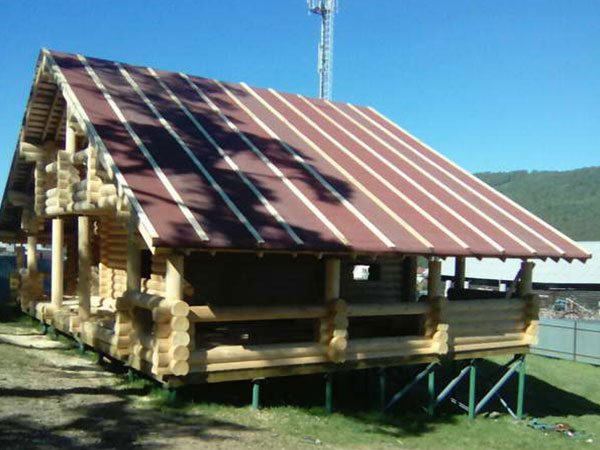 Поселок Новотагилка, Дом бревно 260 мм