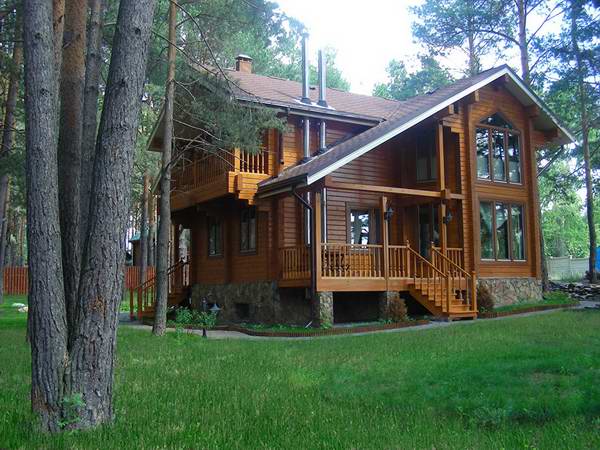 Новый взгляд на дом из дерева - Деревянное домостроение в России