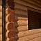 Отделка дома в г. Троицк: броширование стен: выделение структуры дерева